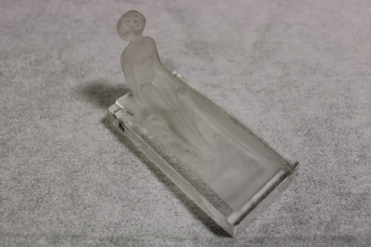 Desna Handmade, Lady in Bath, Frosted and Clear Glass - FranksFunkyStuff