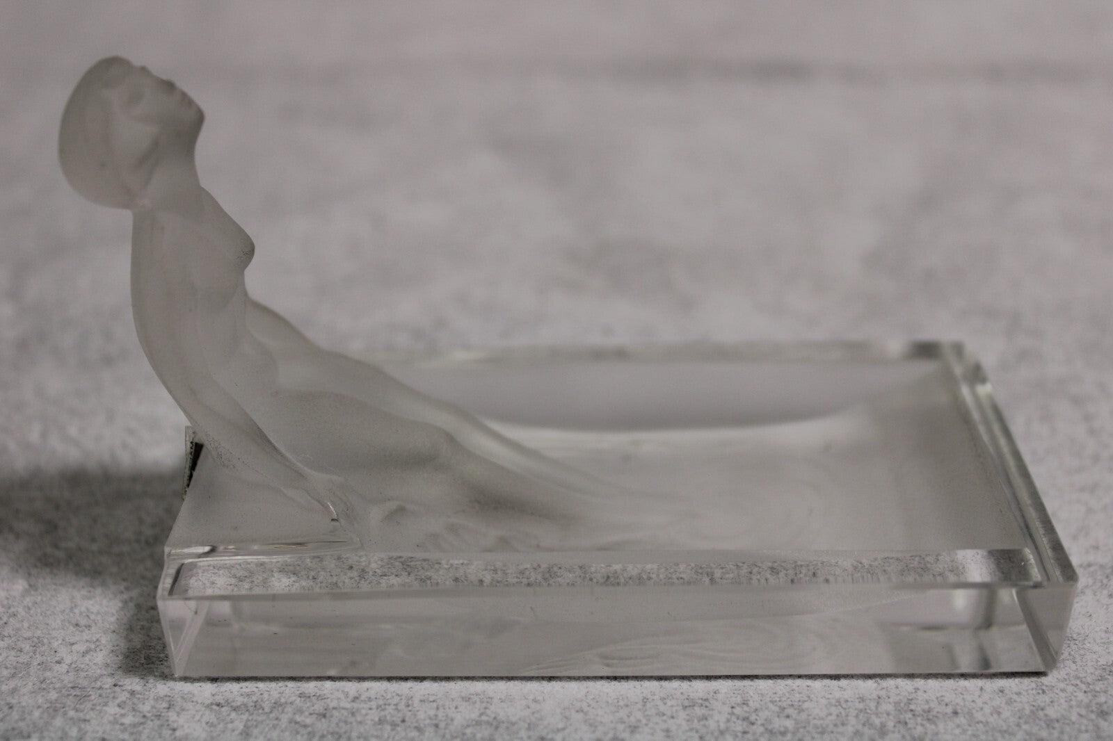 Desna Handmade, Lady in Bath, Frosted and Clear Glass - FranksFunkyStuff