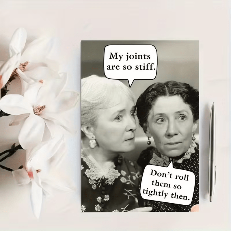 Funny Greeting Card, "Don't Roll them so Tight" any Occasion - FranksFunkyStuff