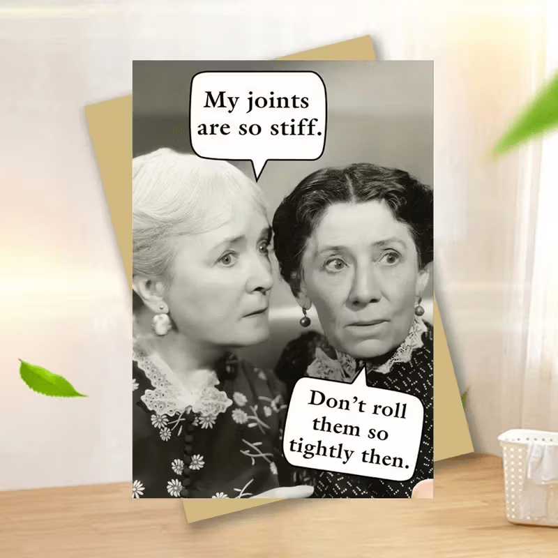 Funny Greeting Card, "Don't Roll them so Tight" any Occasion - FranksFunkyStuff