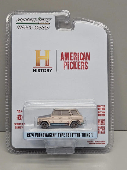 Greenlight "American Pickers Series 39" 1974 Volkswagen type 181 "The Thing" - FranksFunkyStuff