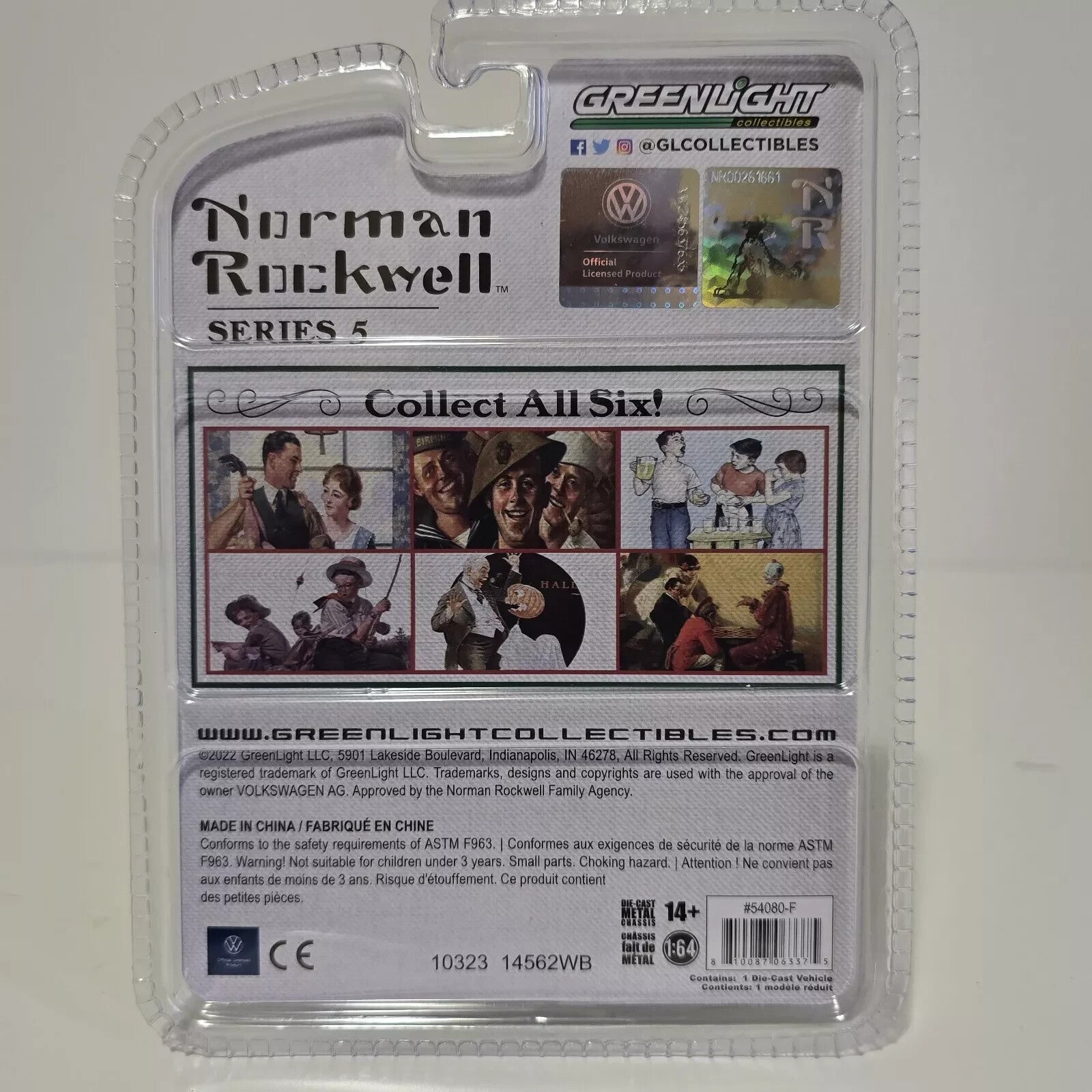 Greenlight "Norman Rockwell Series 5" 1971 Volkswagen Type 2 Panel Van - FranksFunkyStuff
