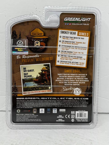 Greenlight "Smokey Bear Series 3" - 1974 VW Type 2 T2 Westfalia Campmobile - FranksFunkyStuff