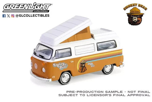 Greenlight "Smokey Bear Series 3" - 1974 VW Type 2 T2 Westfalia Campmobile - FranksFunkyStuff
