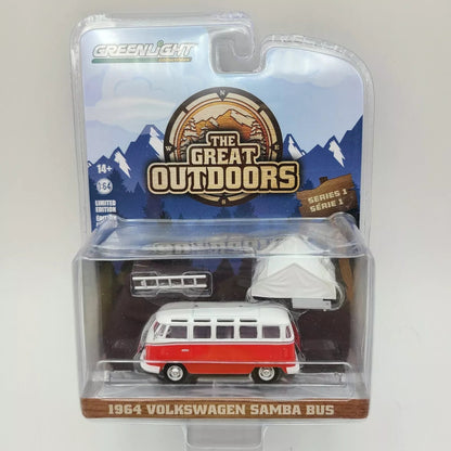 Greenlight "The Great Outdoors Series 1" 1964 Volkswagen Samba Bus - FranksFunkyStuff