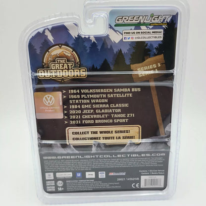 Greenlight "The Great Outdoors Series 1" 1964 Volkswagen Samba Bus - FranksFunkyStuff