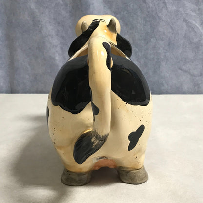 Happy Cow Pitcher , Planter - FranksFunkyStuff
