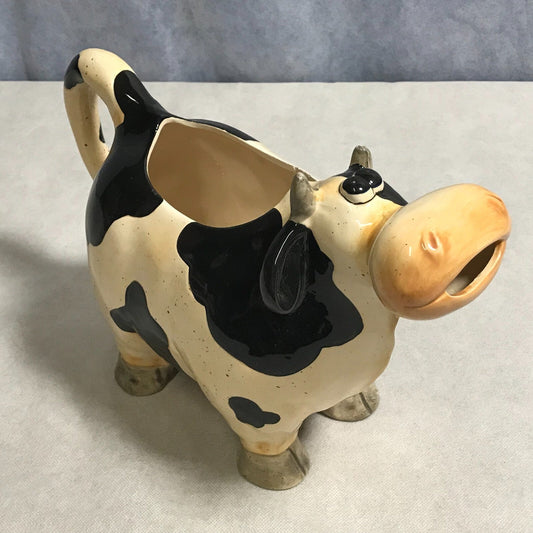 Happy Cow Pitcher , Planter - FranksFunkyStuff