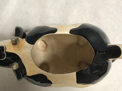 Happy Cow Pitcher , Planter - FranksFunkyStuff