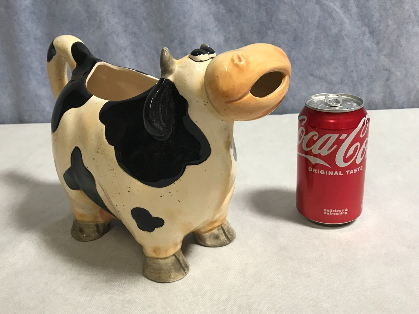 Happy Cow Pitcher , Planter - FranksFunkyStuff