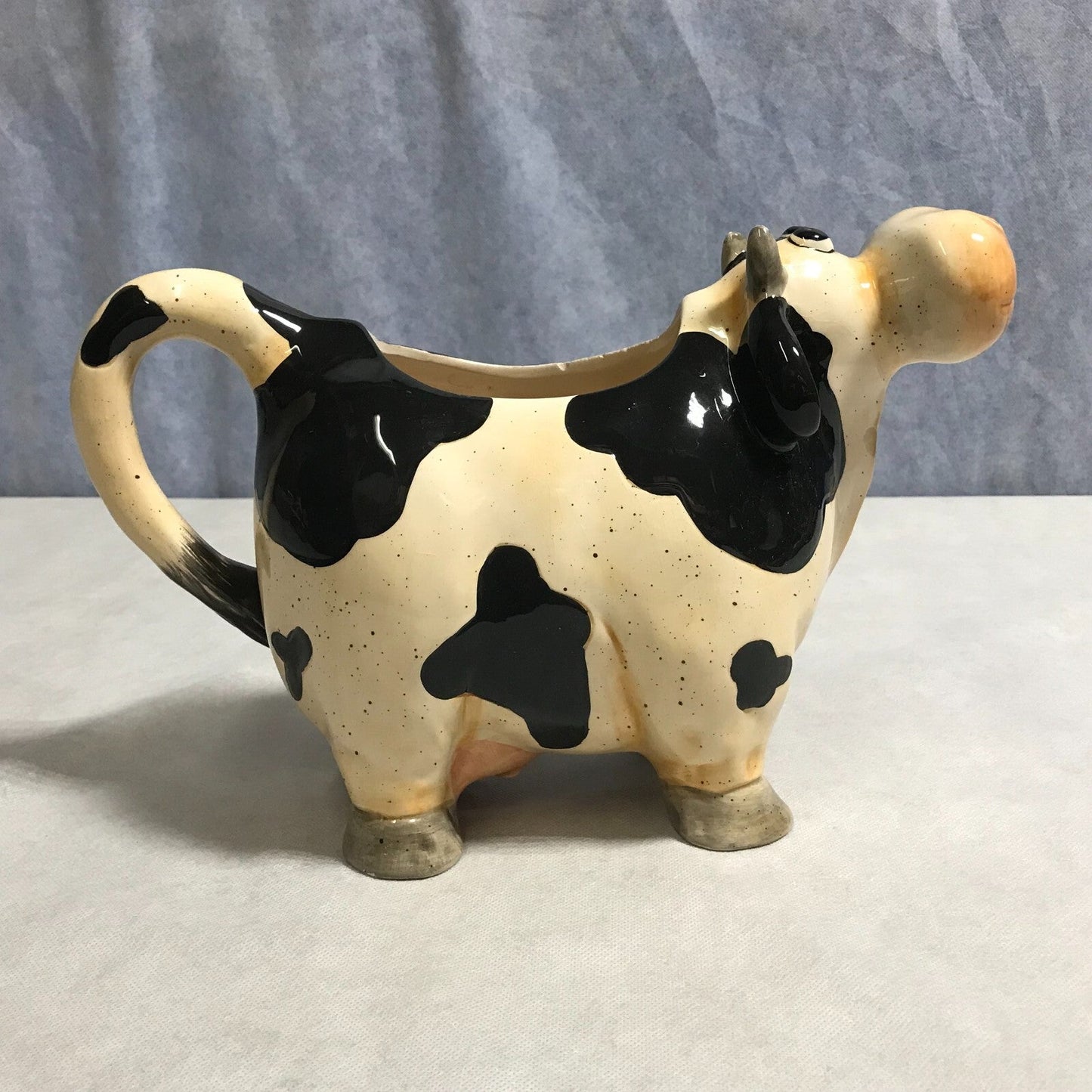 Happy Cow Pitcher , Planter - FranksFunkyStuff