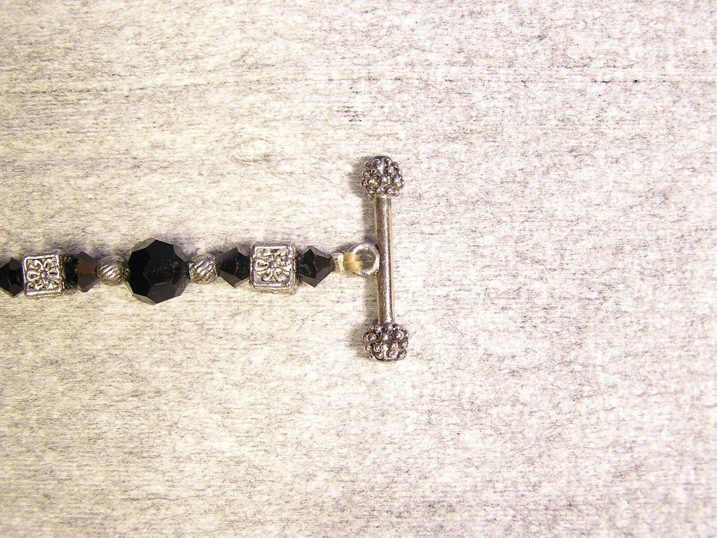 Hematite & Black Onyx Stretch Bracelet - FranksFunkyStuff