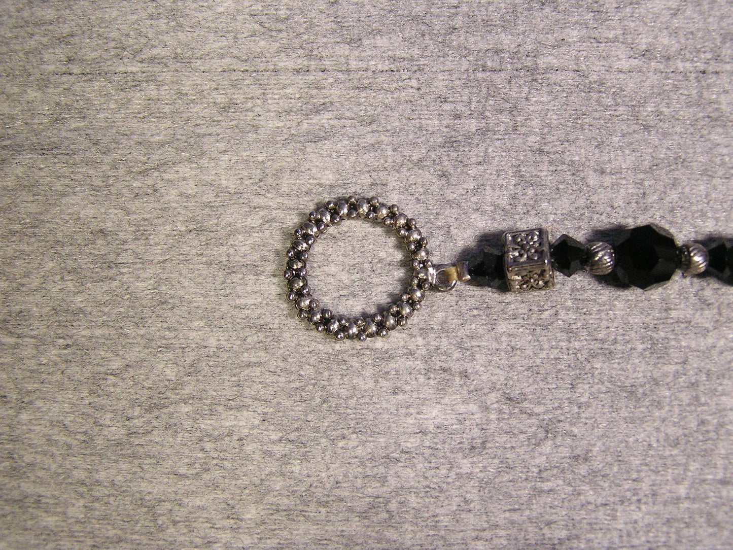 Hematite & Black Onyx Stretch Bracelet - FranksFunkyStuff