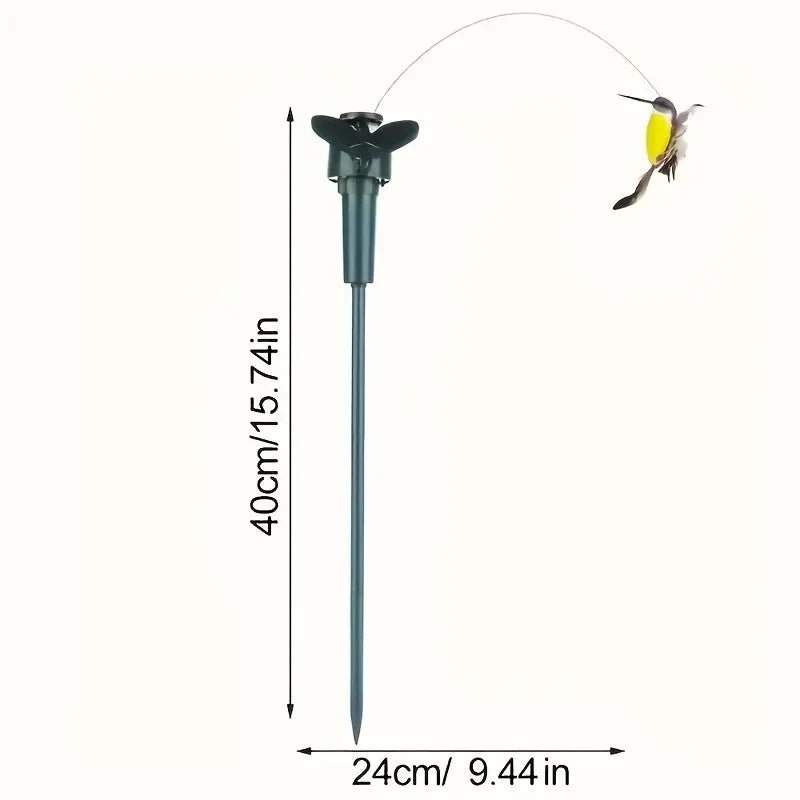 Hummingbird Solar Powered Flying Bird Indoor or Outdoor Garden Decoration - FranksFunkyStuff