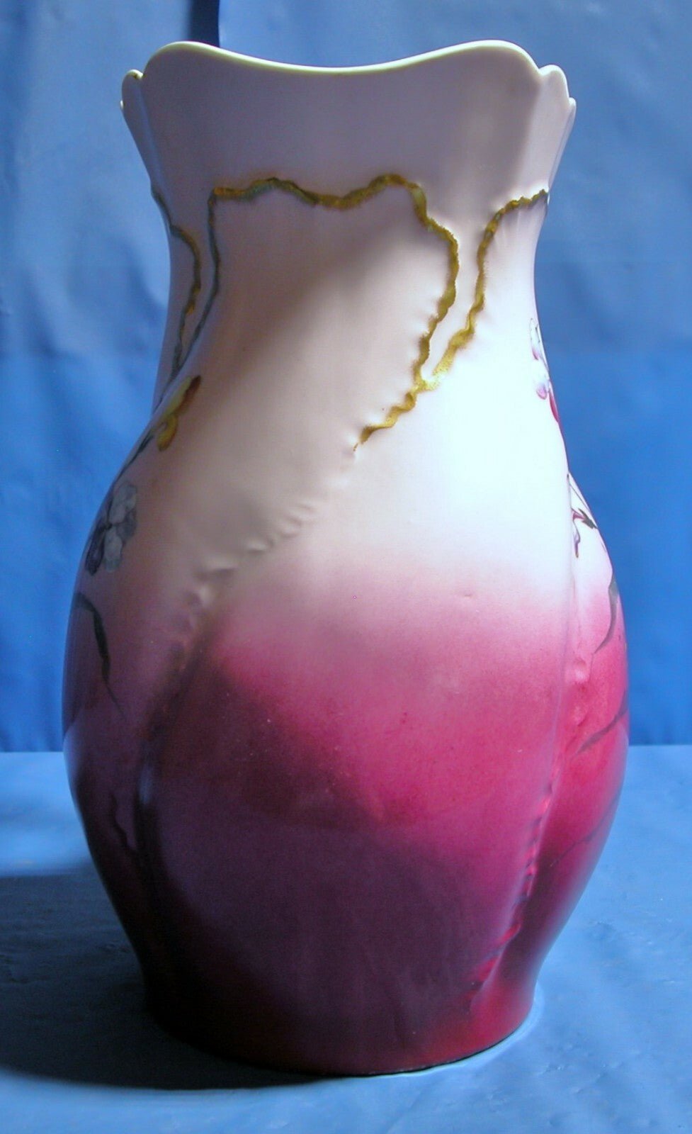J.B. Rodriguf El Deposita Sevilla / A.P. Foecy - Limoges Iris Flower water Pitcher - FranksFunkyStuff