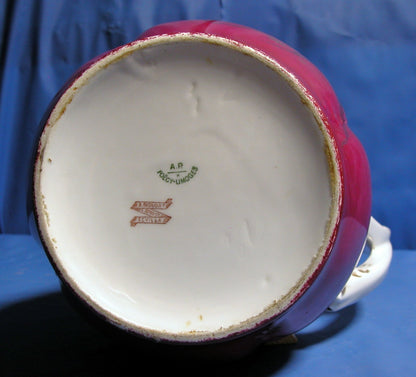 J.B. Rodriguf El Deposita Sevilla / A.P. Foecy - Limoges Iris Flower water Pitcher - FranksFunkyStuff
