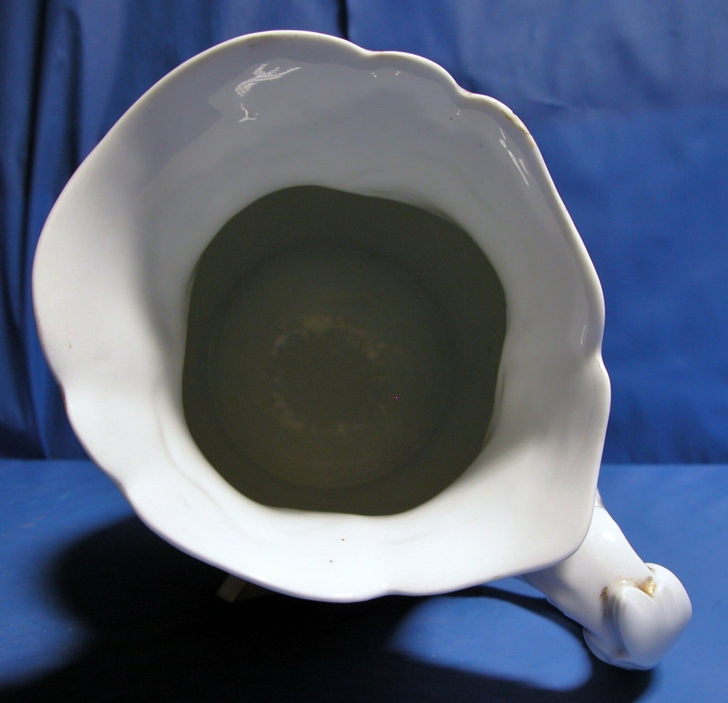 J.B. Rodriguf El Deposita Sevilla / A.P. Foecy - Limoges Iris Flower water Pitcher - FranksFunkyStuff