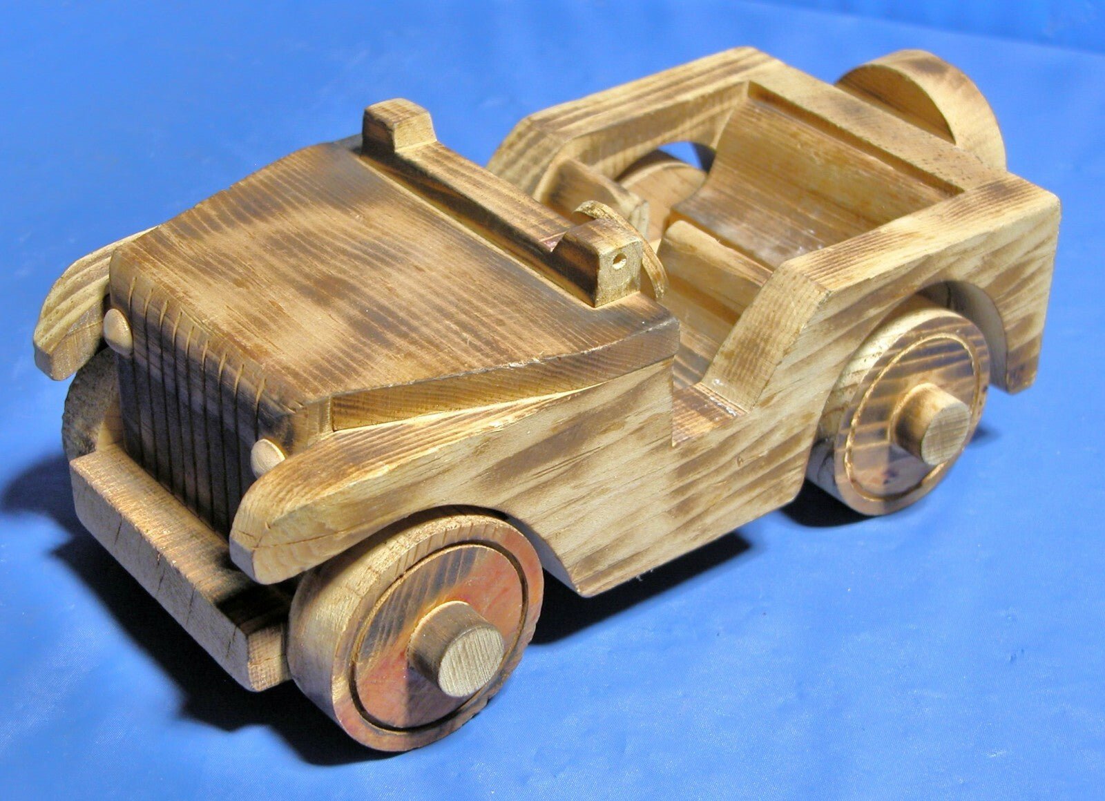 JEEP Hand Made One - Off Wooden Jeep - FranksFunkyStuff