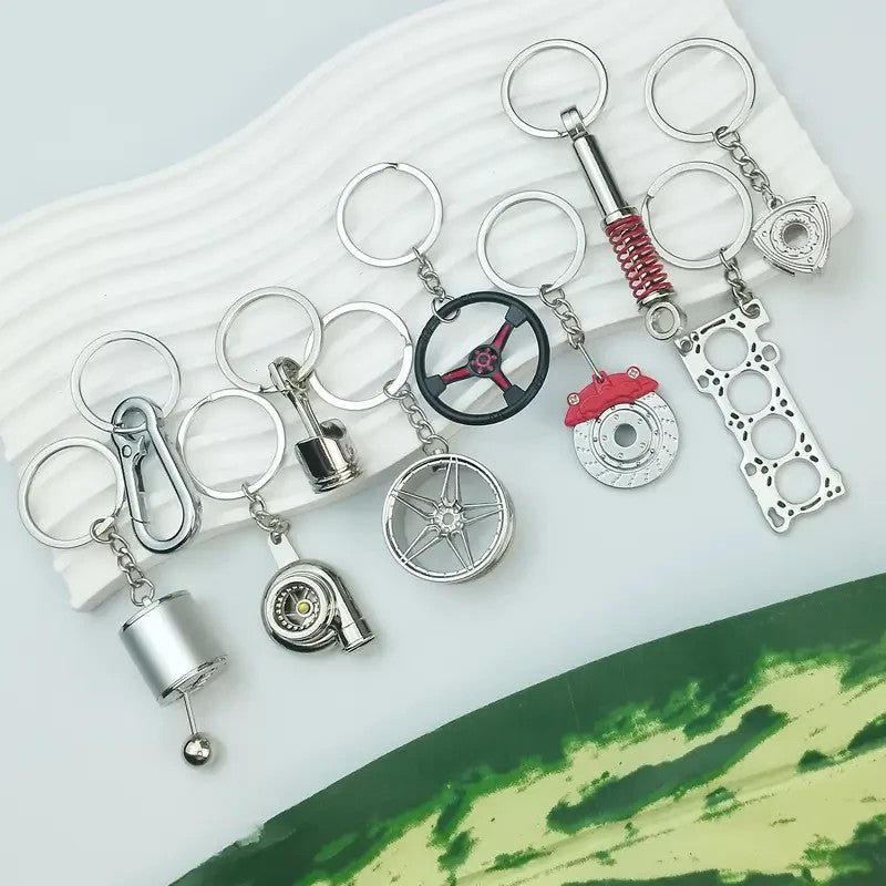 Keychains, Piston, Brake Rotor, Headgasket , Turbo and more. - FranksFunkyStuff