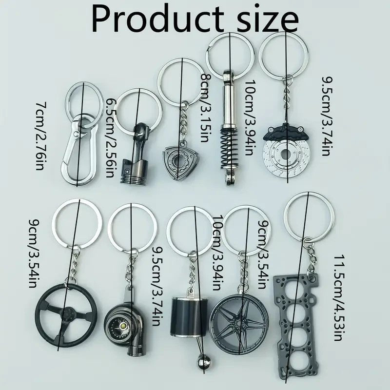 Keychains, Piston, Brake Rotor, Headgasket , Turbo and more. - FranksFunkyStuff
