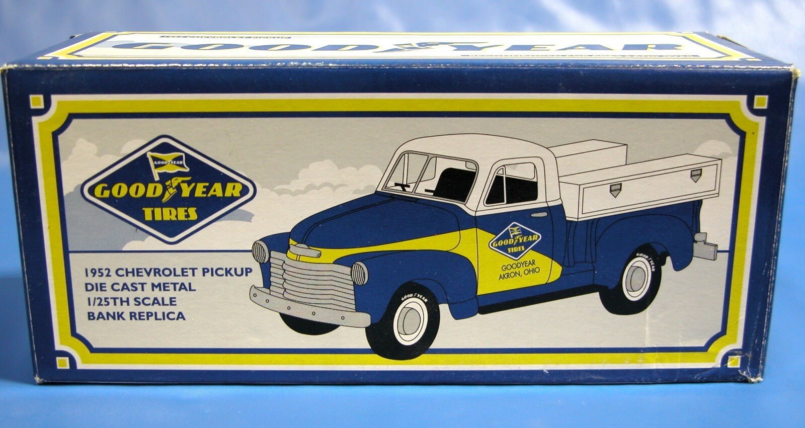 Liberty Classics 1952 Chevrolet Goodyear Pick Up Bank 1:25 Scale Die - Cast 23030 - FranksFunkyStuff