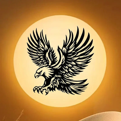 Majestic Eagle Metal Wall Art Sculpture - FranksFunkyStuff