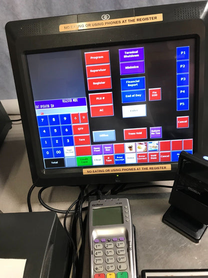 NCR Model 7403 Point-of-Sale Terminals with Printers, Scanners and Weight Scale - FranksFunkyStuff
