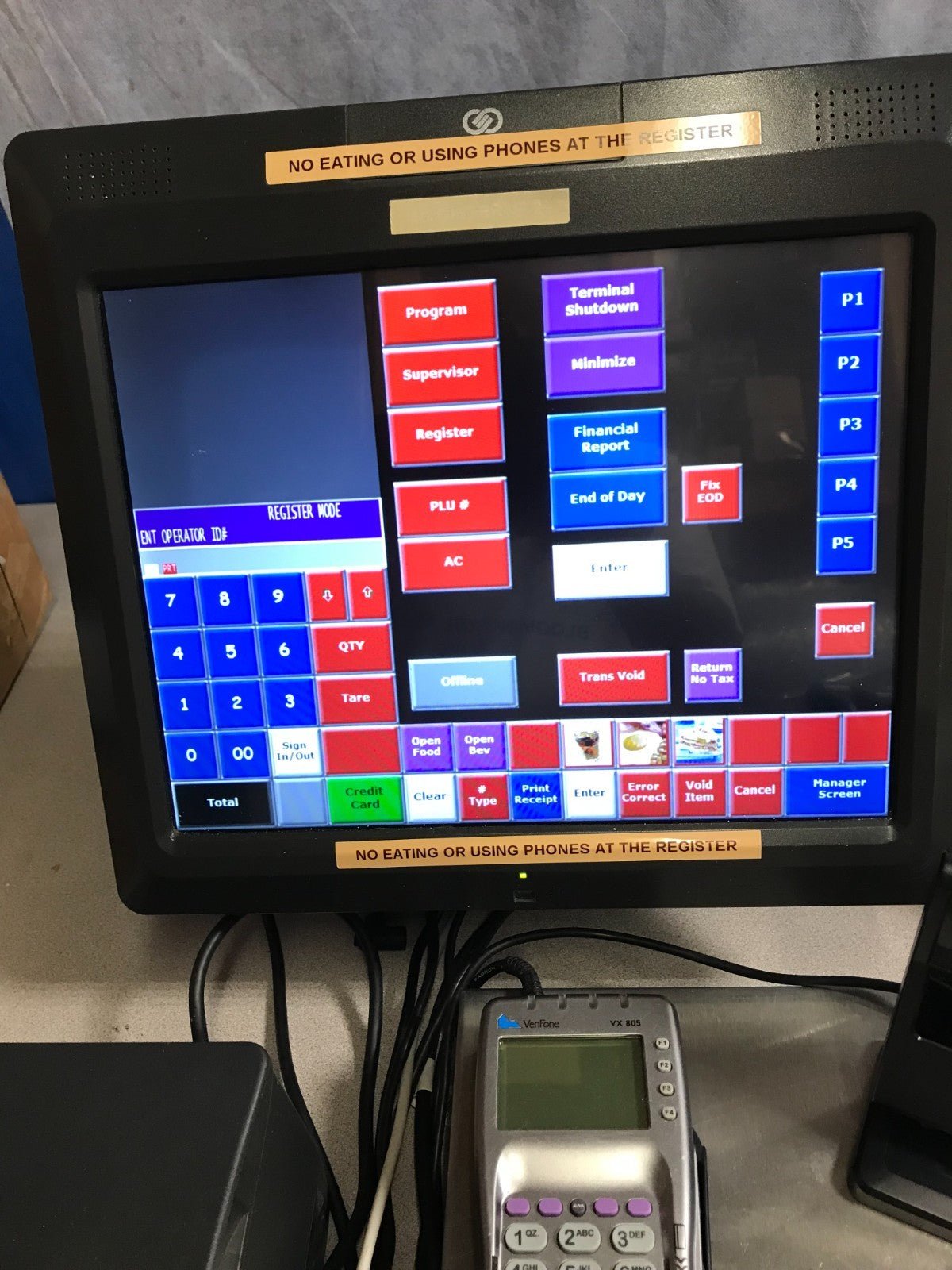 NCR Model 7403 Point-of-Sale Terminals with Printers, Scanners and Weight Scale - FranksFunkyStuff