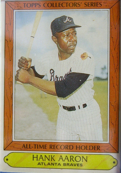 NEW 1985 Baseball Topps Woolworth All - Time Record Holders , Mounted and Framed - FranksFunkyStuff
