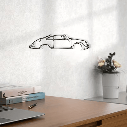NEW 356 Porsche Metal Silhouette - FranksFunkyStuff