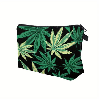 NEW 420 3D Printed Leaf Pattern Small Stash Bag - FranksFunkyStuff