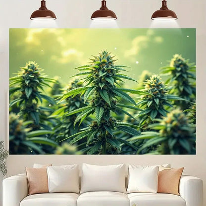 NEW 420 Vibrant Cannabis-Themed Wall Tapestry - FranksFunkyStuff