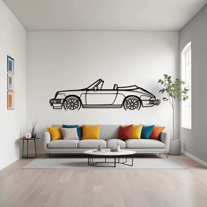 NEW 911 Convertible Vintage METAL Silhouette - FranksFunkyStuff