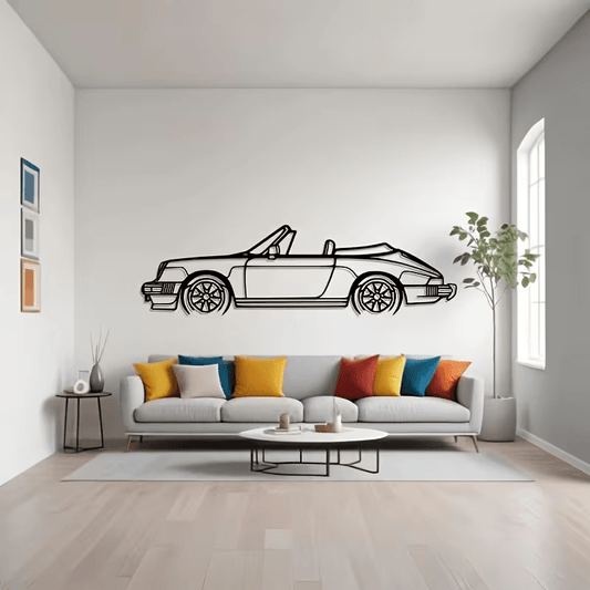 NEW 911 Convertible Vintage METAL Silhouette - FranksFunkyStuff