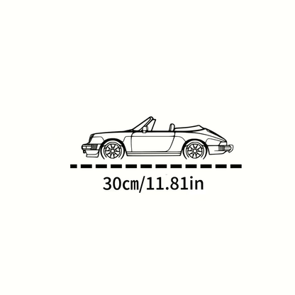 NEW 911 Convertible Vintage METAL Silhouette - FranksFunkyStuff