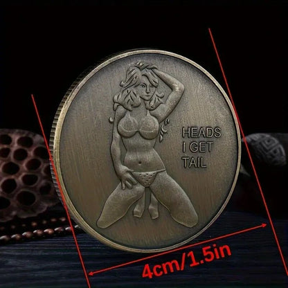 NEW Adult Decision Coin , Collectible Decision Surprise Coin 2 Sided - FranksFunkyStuff