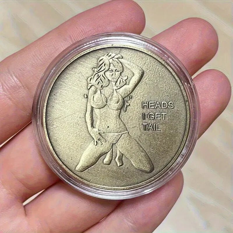 NEW Adult Decision Coin , Collectible Decision Surprise Coin 2 Sided - FranksFunkyStuff