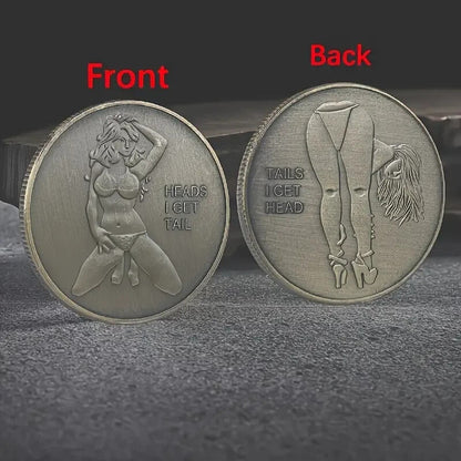 NEW Adult Decision Coin , Collectible Decision Surprise Coin 2 Sided - FranksFunkyStuff