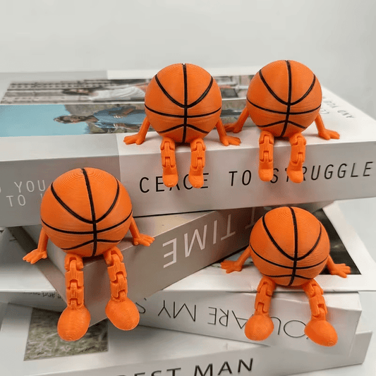 NEW ARTICULATED BASKET BALL FIGURE, COOL DUDE ! - FranksFunkyStuff