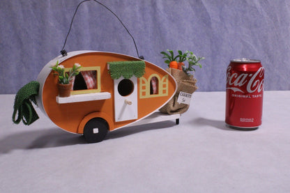 NEW Ashland Carrot Trailer Birdhouse - FranksFunkyStuff