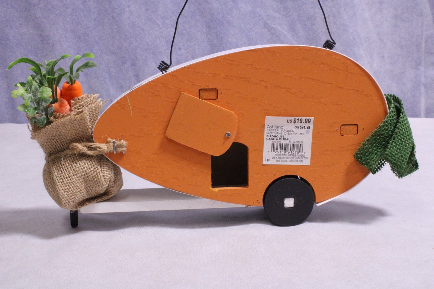 NEW Ashland Carrot Trailer Birdhouse - FranksFunkyStuff