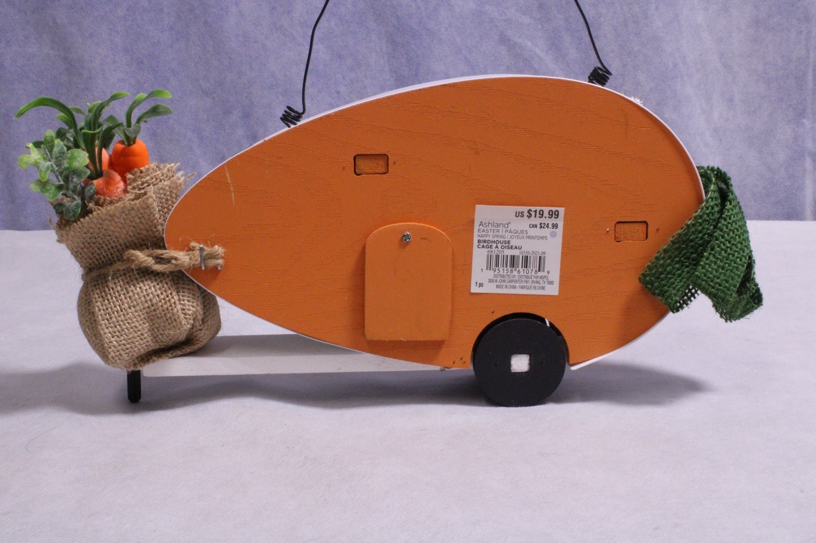 NEW Ashland Carrot Trailer Birdhouse - FranksFunkyStuff