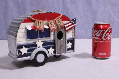 NEW Ashland Forth of July Trailer Birdhouse - FranksFunkyStuff