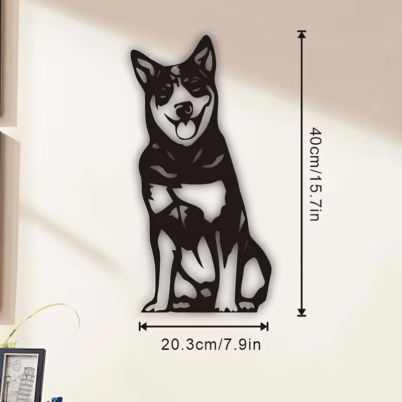 NEW Australian Cattle Dog Heeler Metal Silhouette Wall Art - FranksFunkyStuff