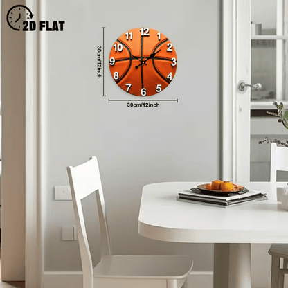 NEW Basketball Clock Quartz Movement - FranksFunkyStuff