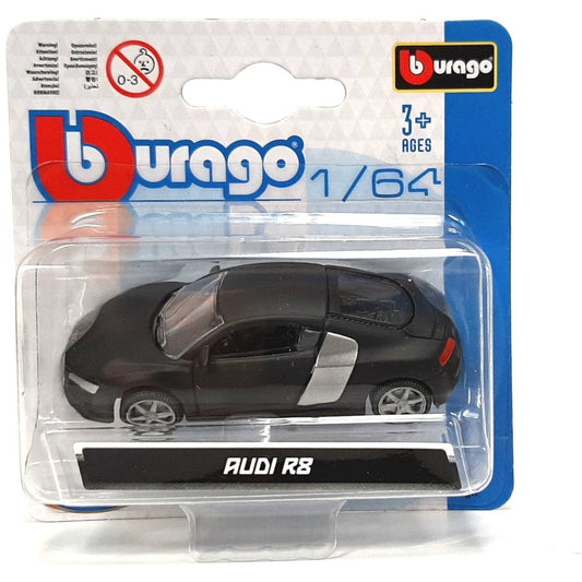 NEW Bburago Diecast 1:64 Scale Audi R8 - FranksFunkyStuff