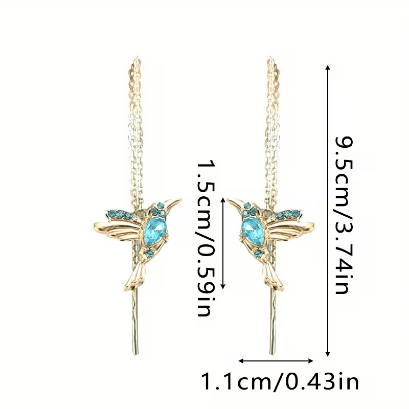 NEW Beautiful Hummingbird Earings - FranksFunkyStuff