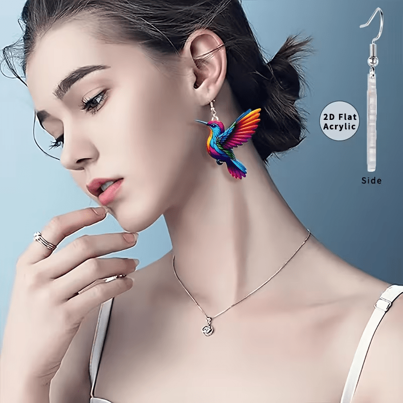 NEW Bohemian Hummingbird Earrings Cute Bird Earrings ( 4 EARRINGS ) - FranksFunkyStuff