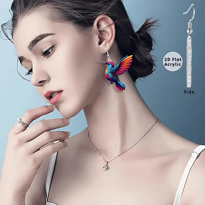 NEW Bohemian Hummingbird Earrings Cute Bird Earrings ( 4 EARRINGS ) - FranksFunkyStuff