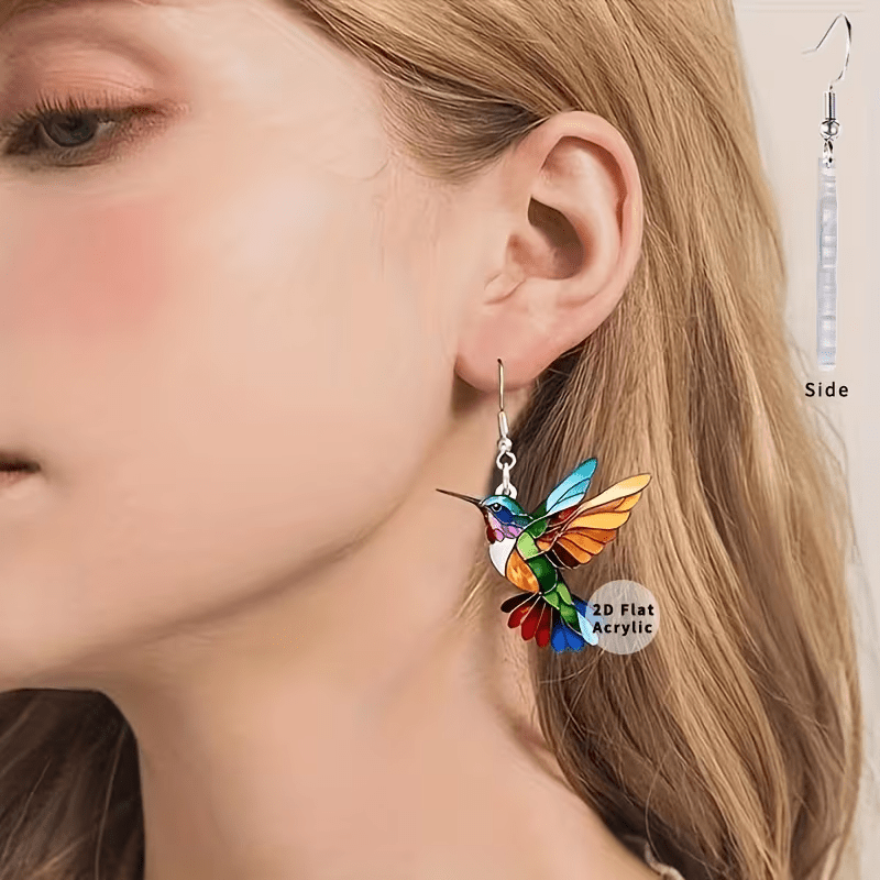 NEW Bohemian Hummingbird Earrings Cute Bird Earrings ( 4 EARRINGS ) - FranksFunkyStuff